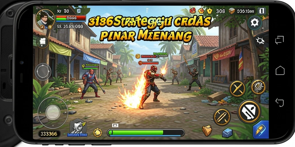Tampilan gameplay strategis yang menakjubkan di 333666