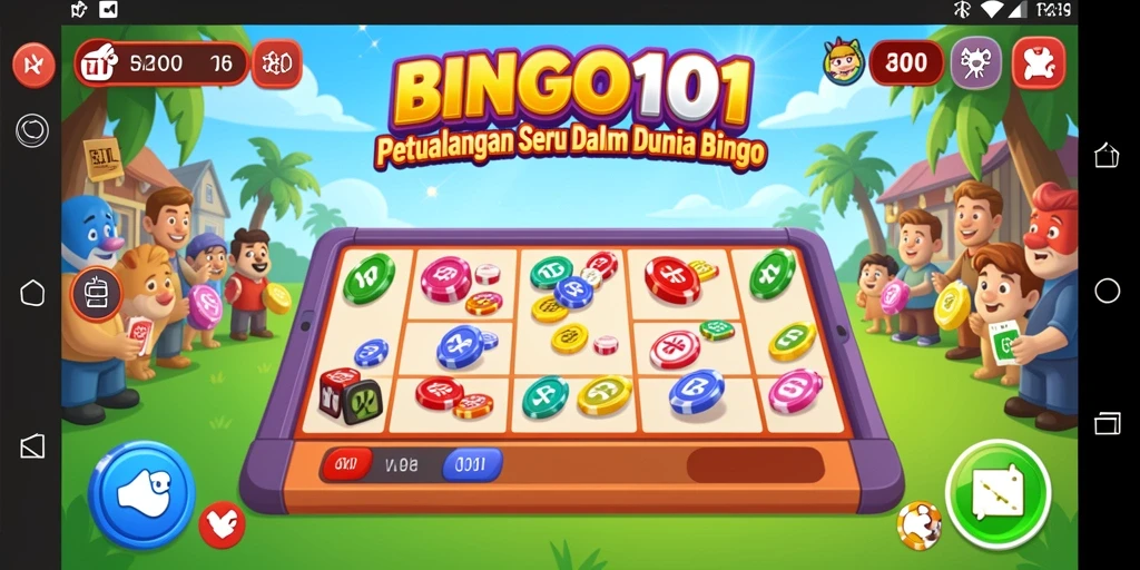 Gameplay seru BINGO101 dengan berbagai petualangan menarik