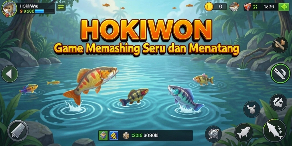 Tangkapan ikan terbesar dari gameplay HOKIWON yang menarik.