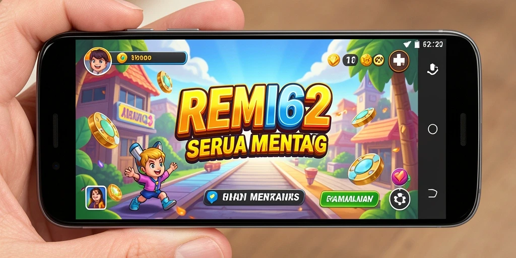 Tampilan gameplay REMI62 yang penuh aksi dan tantangan seru.