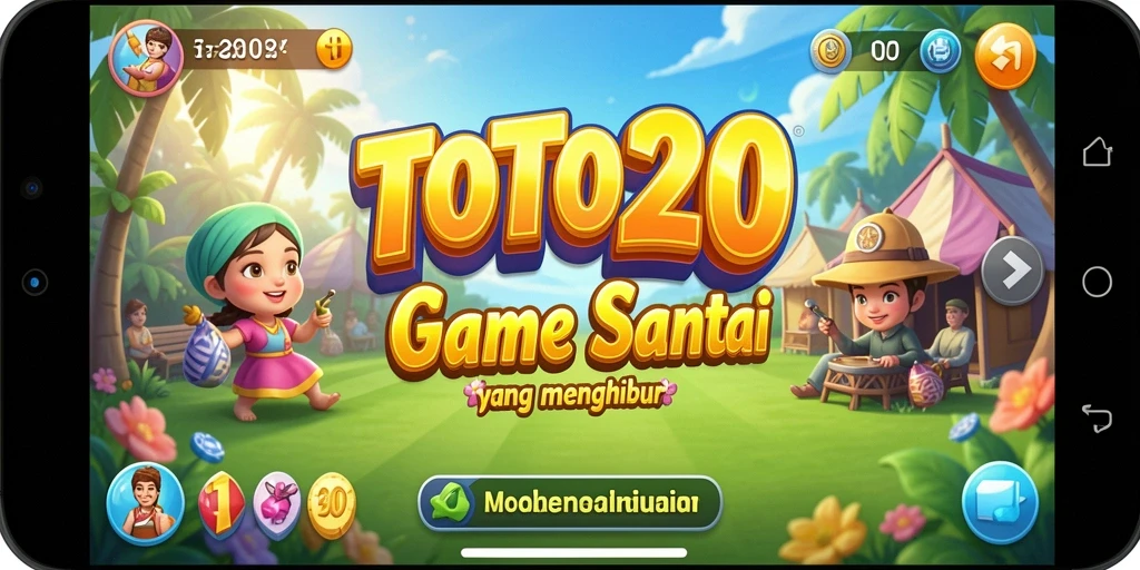 Tampilan bermain TOTO20 yang seru dan menyenangkan.